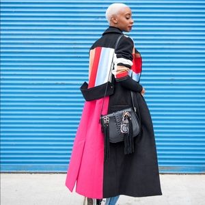 Colorblock Coat